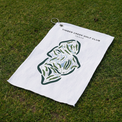 Timber Creek Golf Club, Texas - Printed Golf Course