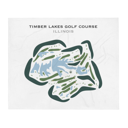 Timber Lakes Golf Course, Illinois - Printed Golf Courses