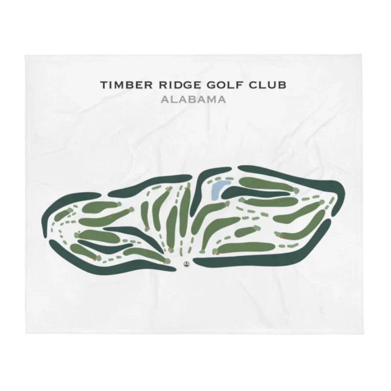 Timber Ridge Golf Club, Alabama - Printed Golf Courses
