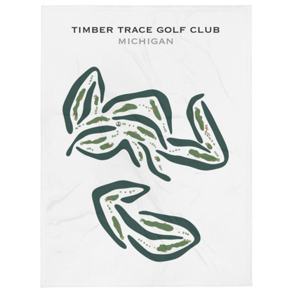 Timber Trace Golf Club, Michigan - Printed Golf Courses