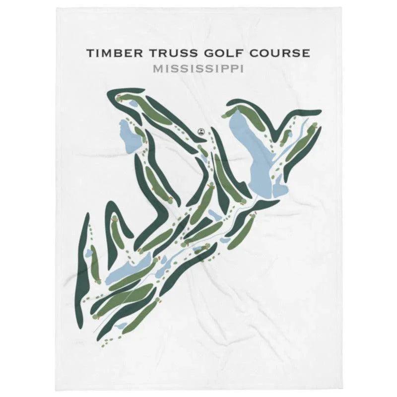 Timber Truss Golf Course, Mississippi - Printed Golf Courses