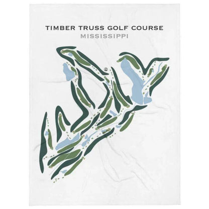 Timber Truss Golf Course, Mississippi - Printed Golf Courses