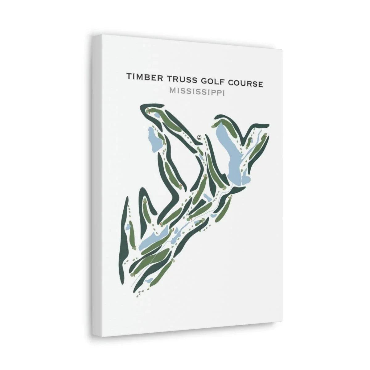 Timber Truss Golf Course, Mississippi - Printed Golf Courses