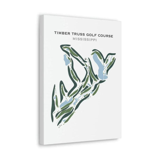 Timber Truss Golf Course, Mississippi - Printed Golf Courses