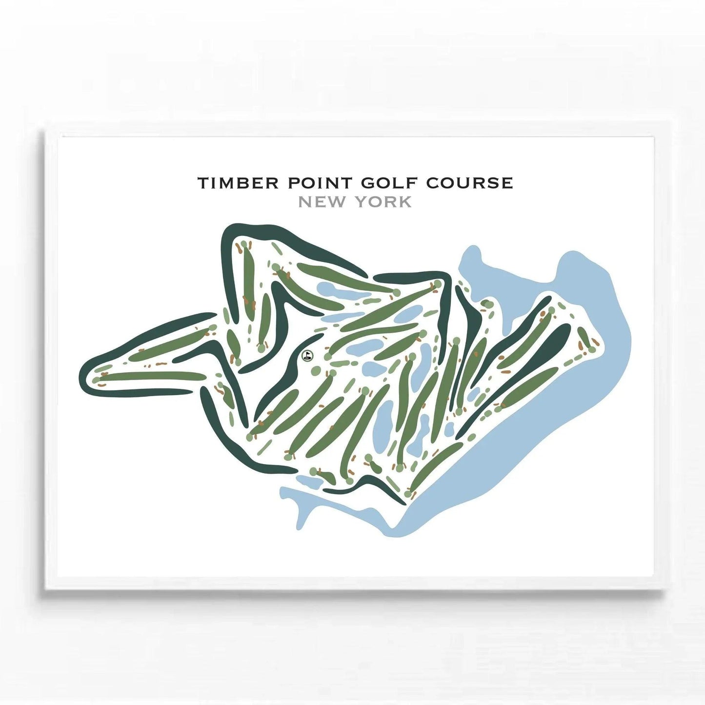 Timber Point Golf Course, New York - Printed Golf Courses