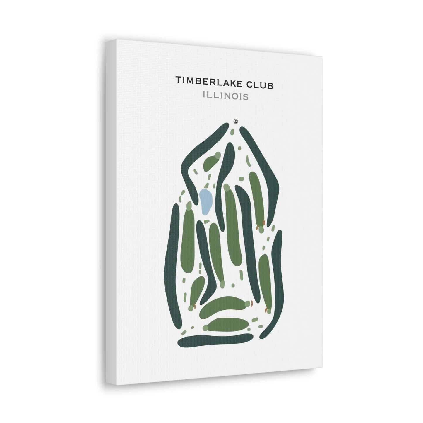 Timberlake Club, Illinois - Printed Golf Courses