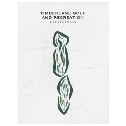 Timberlane Golf & Recreation, Louisiana - Printed Golf Courses