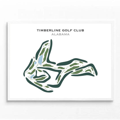 Timberline Golf Club, Alabama - Printed Golf Courses