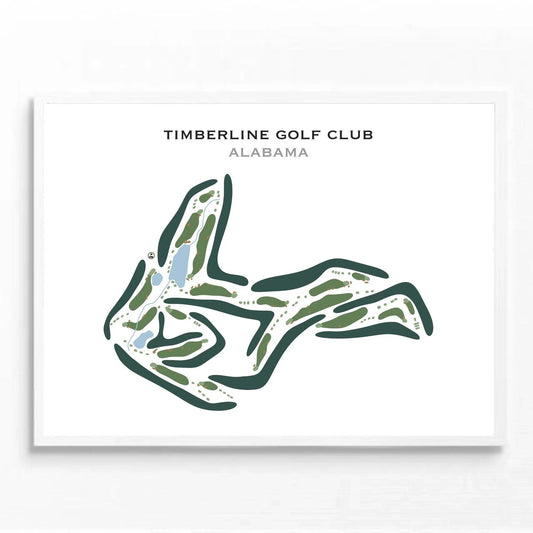 Timberline Golf Club, Alabama - Printed Golf Courses