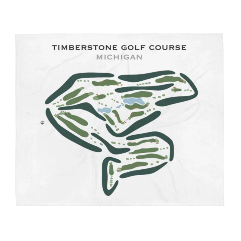 Timberstone Golf Course, Michigan - Printed Golf Courses