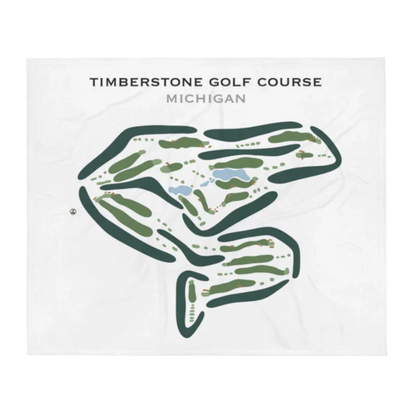 Timberstone Golf Course, Michigan - Printed Golf Courses