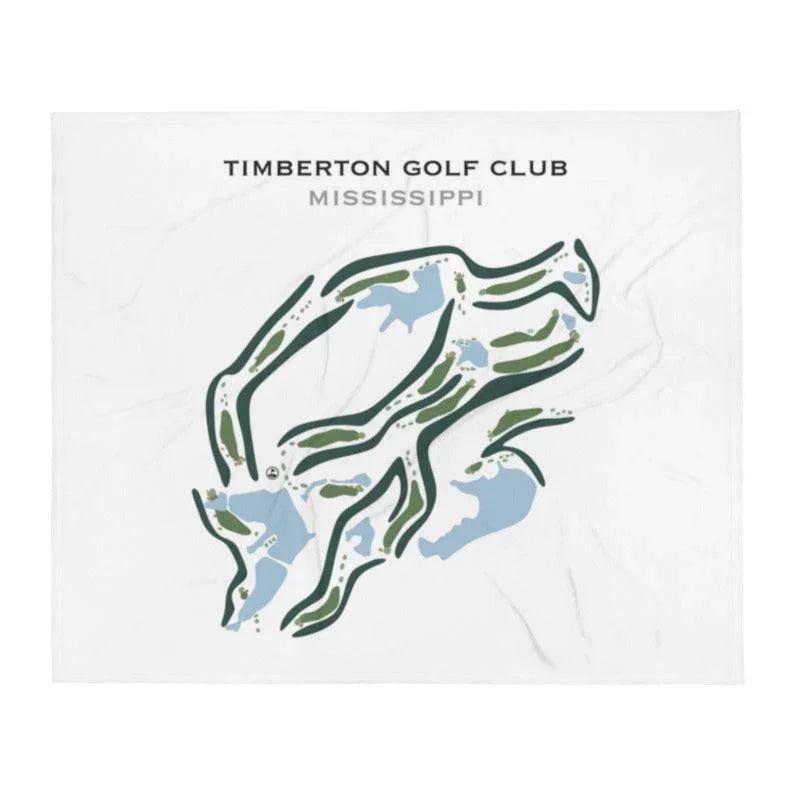 Timberton Golf Club, Mississippi - Printed Golf Courses