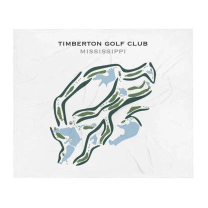Timberton Golf Club, Mississippi - Printed Golf Courses