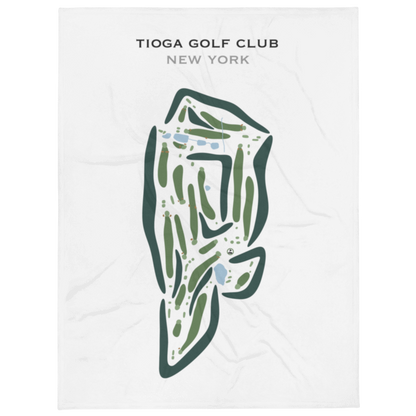 Tioga Golf Club, New York - Printed Golf Courses
