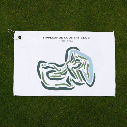 Tippecanoe Country Club, Indiana - Printed Golf Courses