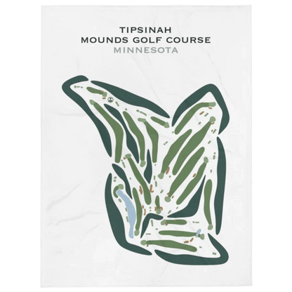 Tipsinah Mounds Golf Course, Minnesota - Printed Golf Courses