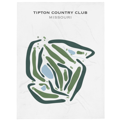 Tipton Country Club, Missouri - Printed Golf Courses