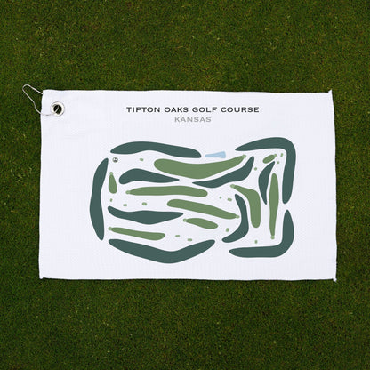 Tipton Oaks Golf Course, Kansas - Printed Golf Courses