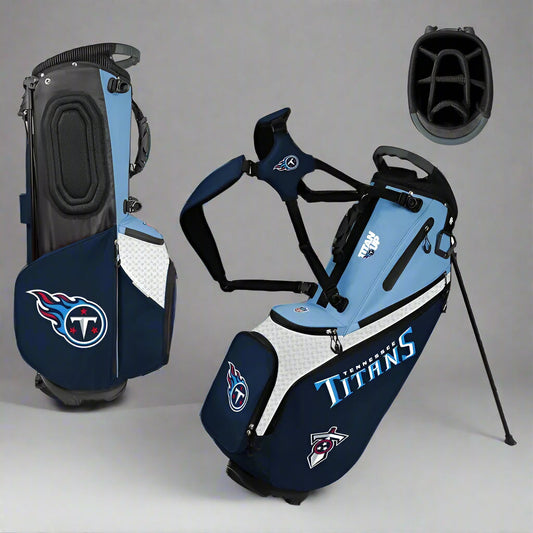 WinCraft - Tennessee Titans Back Nine Stand Golf Bag