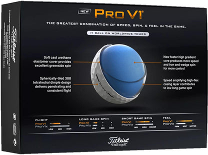 Titleist 2026 Pro V1 High Number Golf Balls