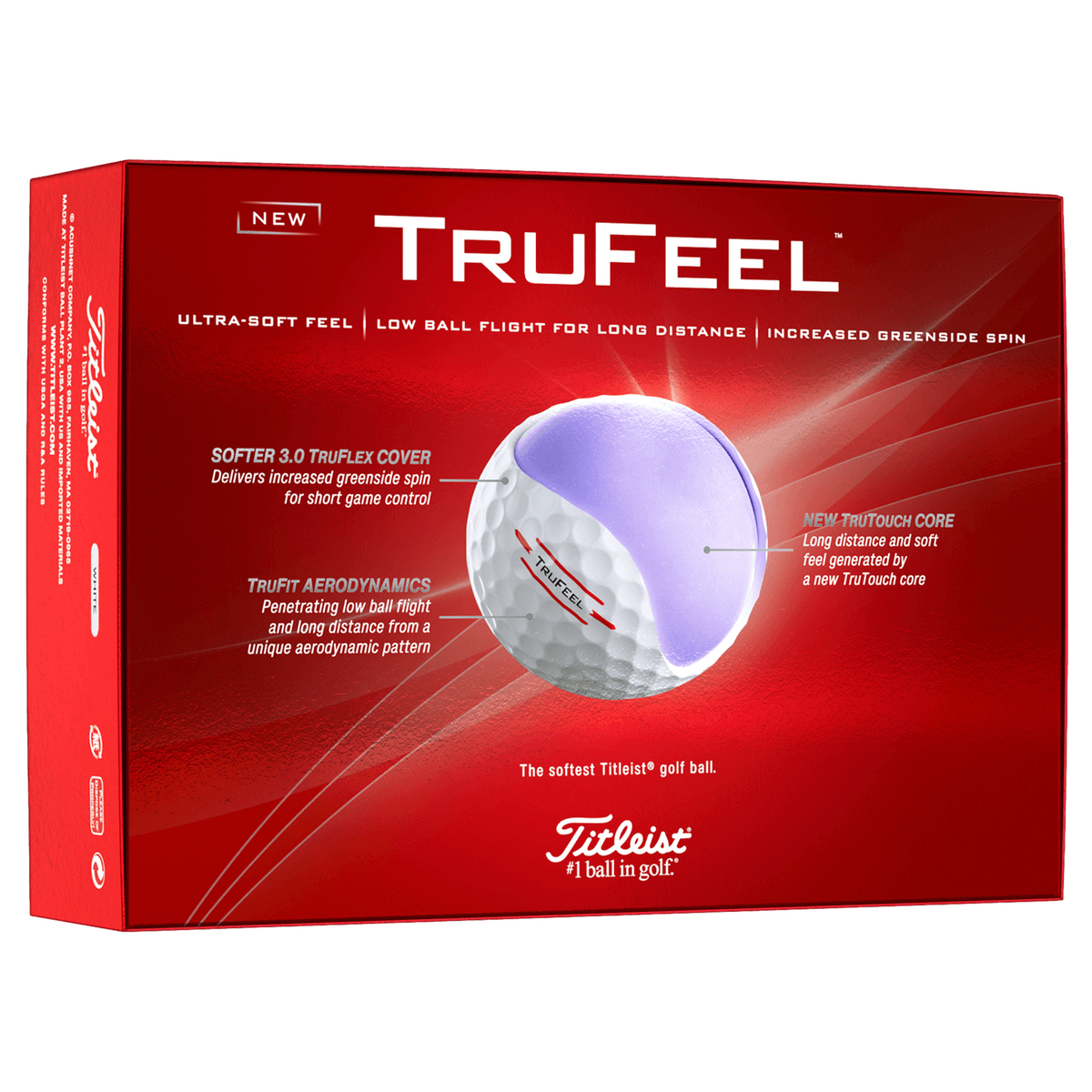 Titleist TruFeel 2024 Golf Balls