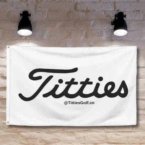 TittiesGolfFlagWallMock_1 - GOLF LEAGUE
