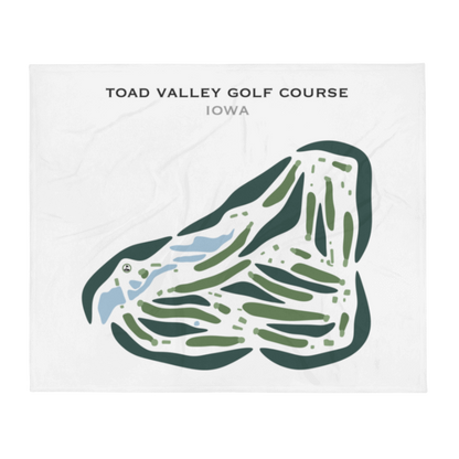 Toad Valley Golf Course, Iowa - Printed Golf Courses