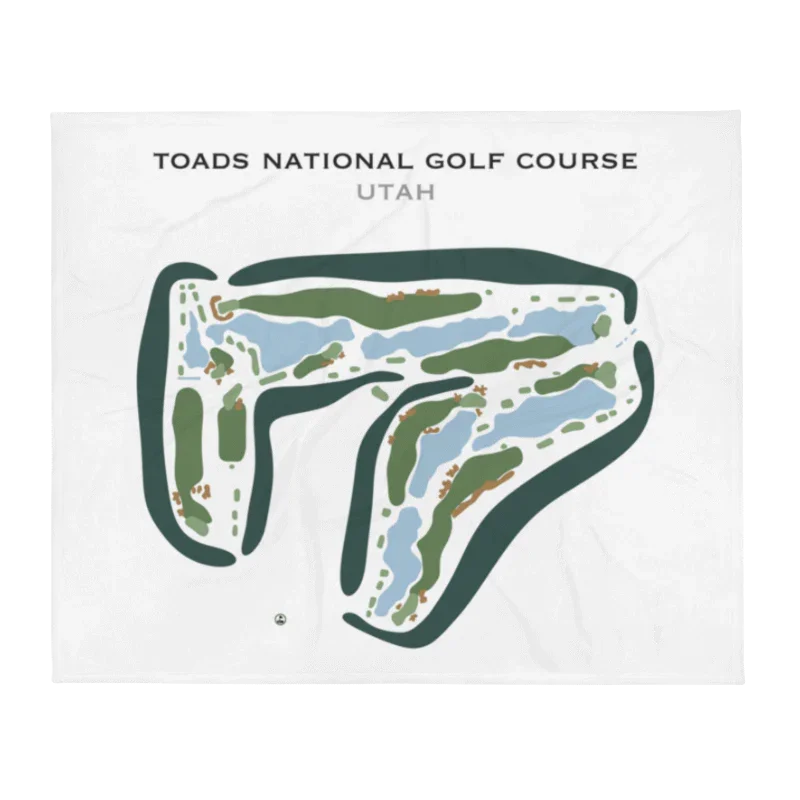 Toad's National Golf Course, Utah - Printed Golf Courses