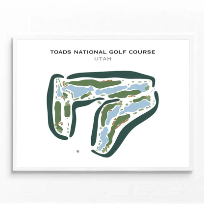 Toad's National Golf Course, Utah - Printed Golf Courses