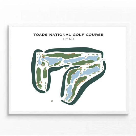 Toad's National Golf Course, Utah - Printed Golf Courses