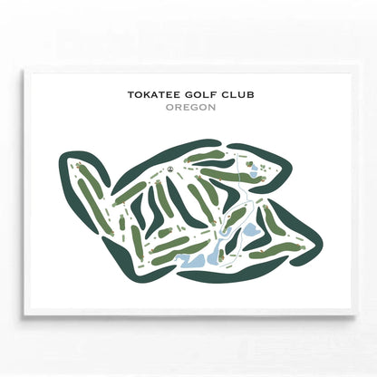 Tokatee Golf Club, Oregon - Printed Golf Courses