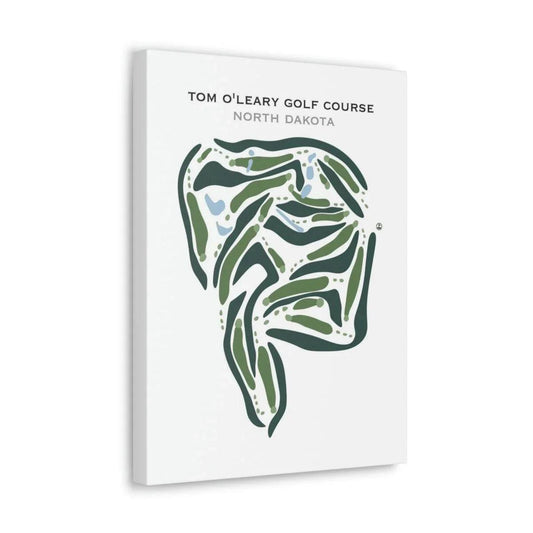 Tom O'Leary Golf Course, North Dakota - Printed Golf Courses