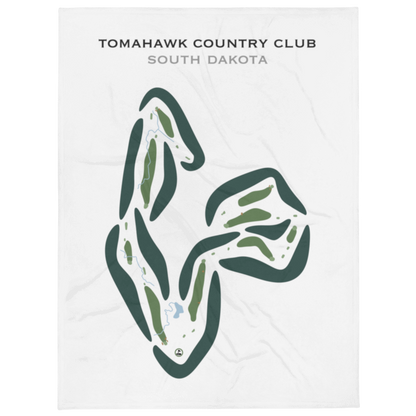 Tomahawk Country Club, South Dakota - Printed Golf Courses