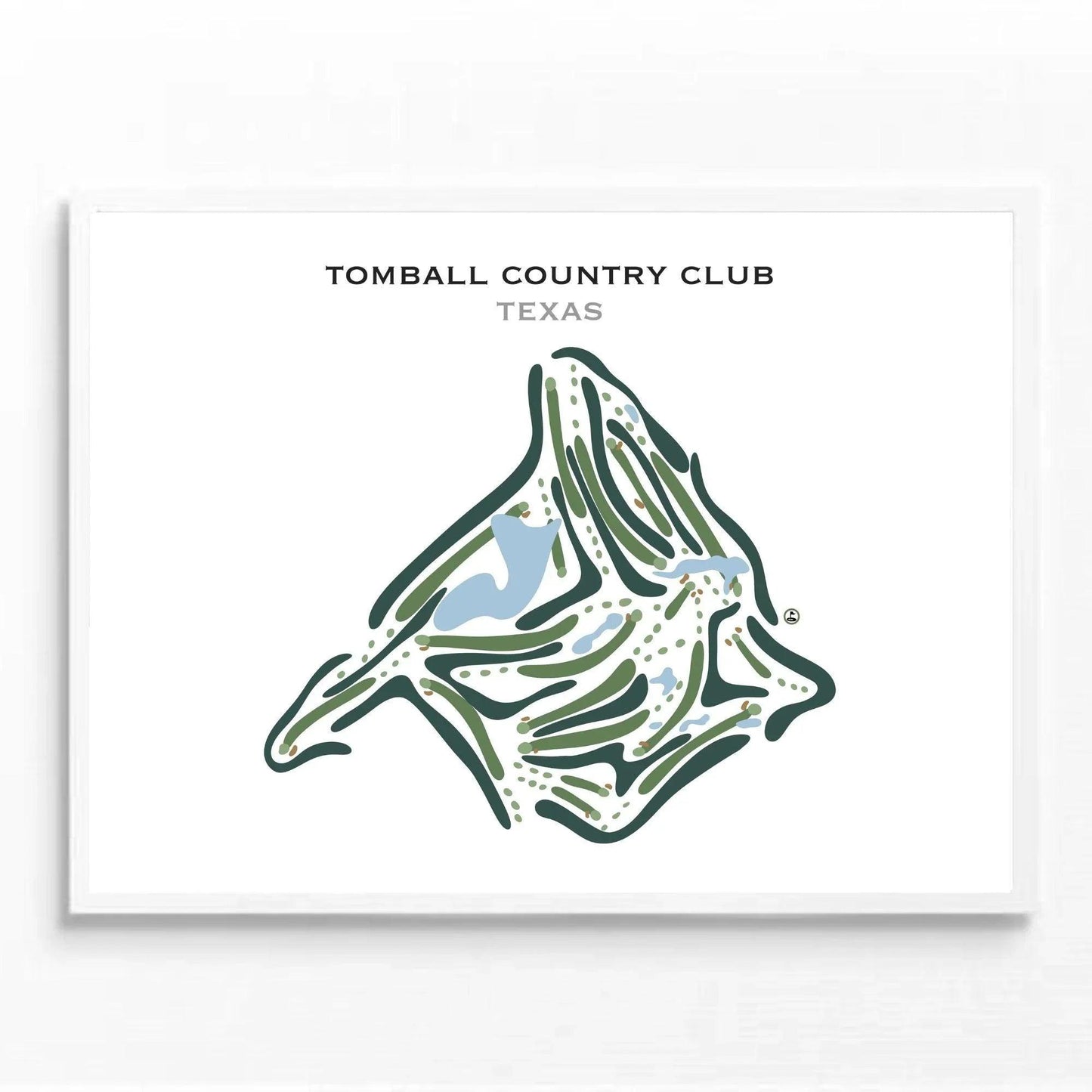 Tomball Country Club, Texas - Printed Golf Courses