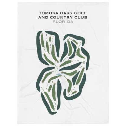 Tomoka Oaks Golf & Country Club, Florida - Printed Golf Courses
