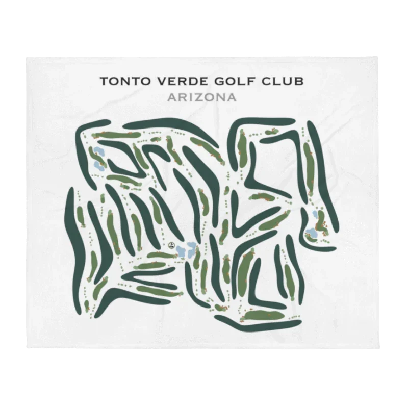 Tonto Verde Golf Club, Arizona - Printed Golf Course