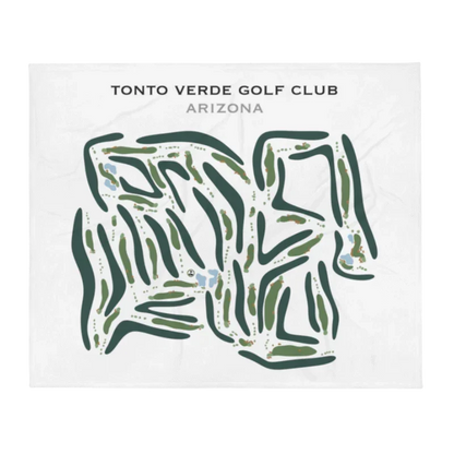 Tonto Verde Golf Club, Arizona - Printed Golf Course
