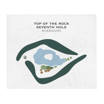 Top of the Rock Golf Course - Hole 7, Missouri - Printed Golf Courses