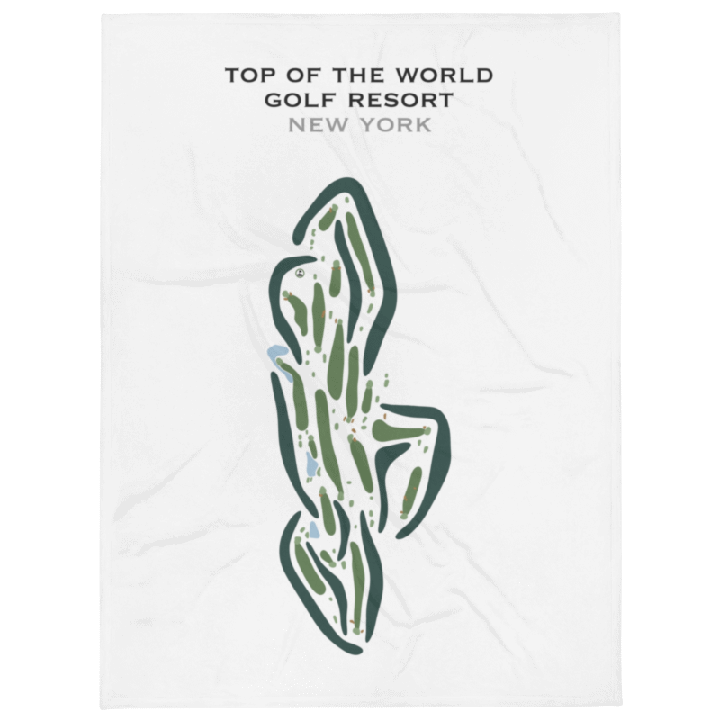 Top of the World Golf Resort, New York - Printed Golf Courses