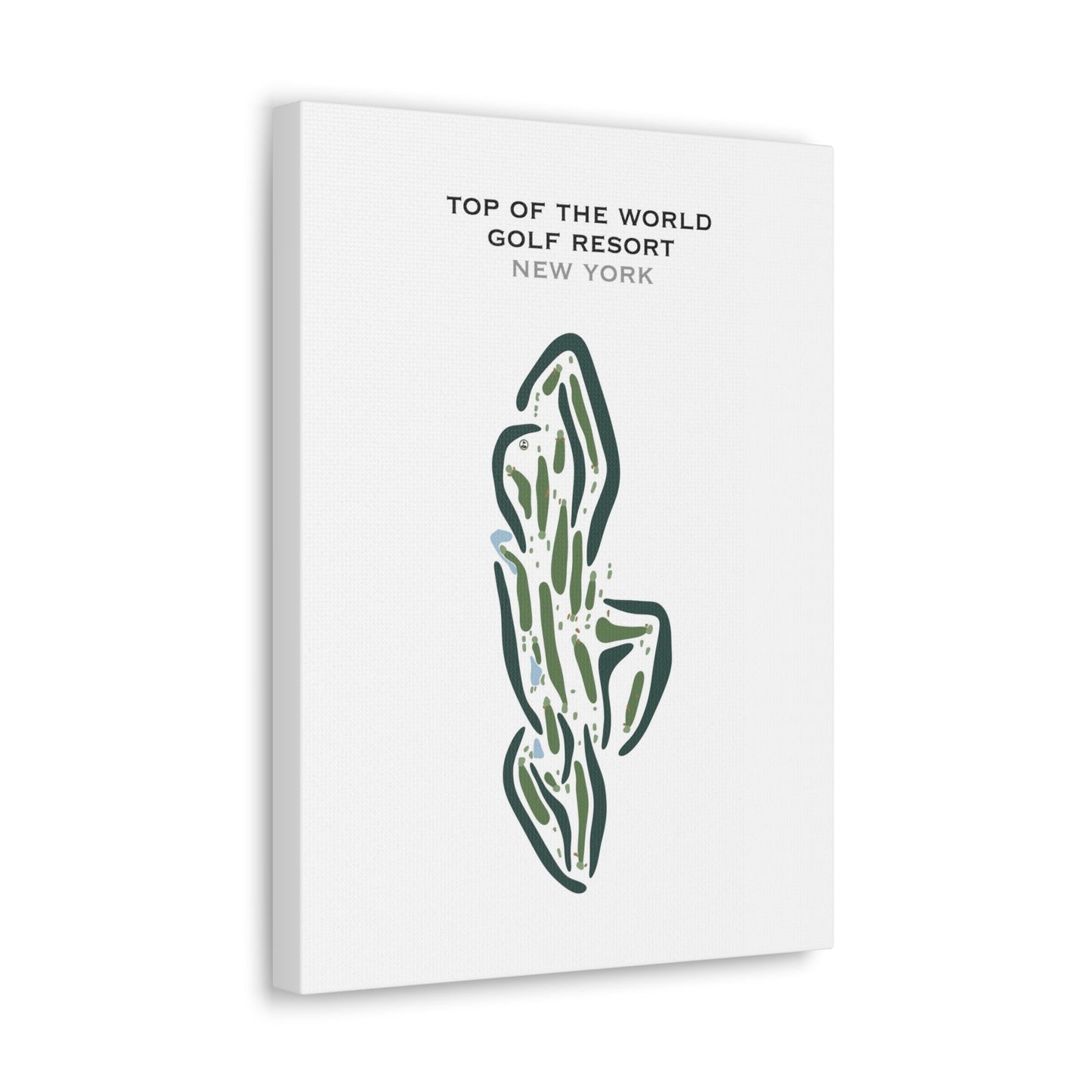 Top of the World Golf Resort, New York - Printed Golf Courses