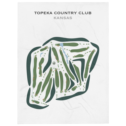 Topeka Country Club, Kansas - Printed Golf Courses