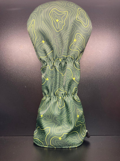 Topographic Golf Greens Headcover