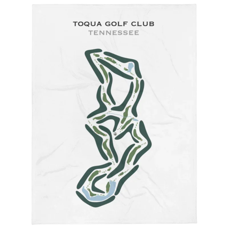 Toqua Golf Course, Tennessee - Printed Golf Courses