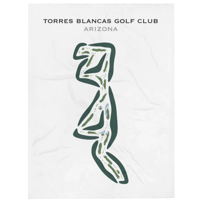 Torres Blancas Golf Club, Arizona - Printed Golf Courses