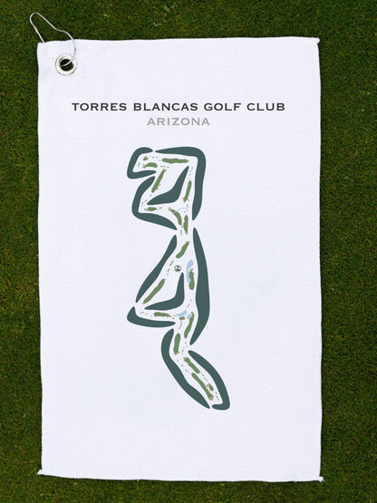Torres Blancas Golf Club, Arizona - Printed Golf Courses