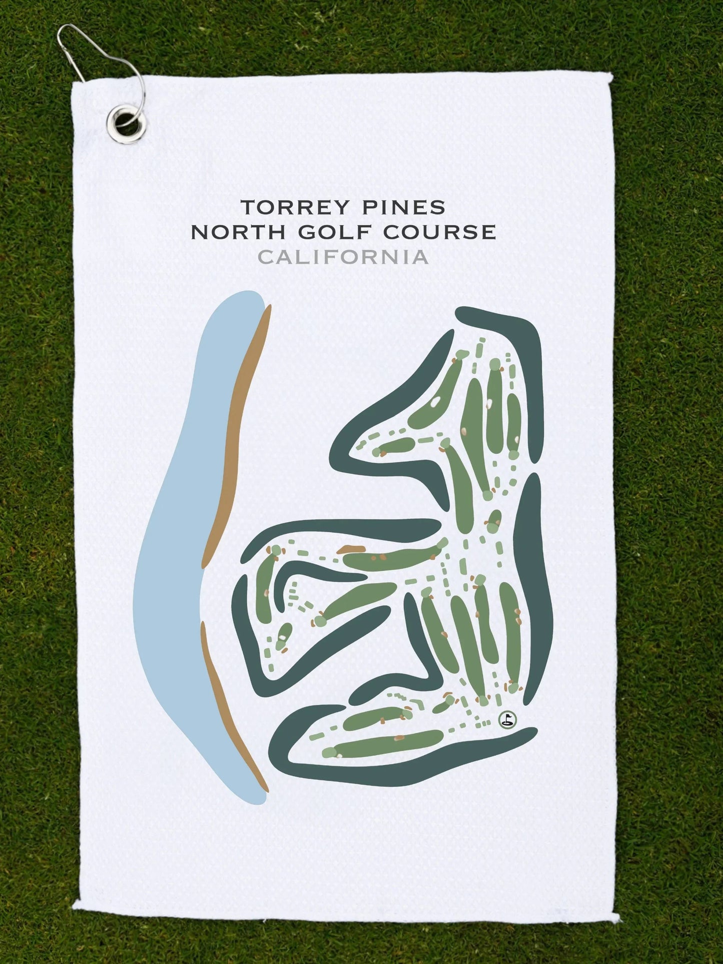 Torrey Pines South Course, California - Printed Golf Courses