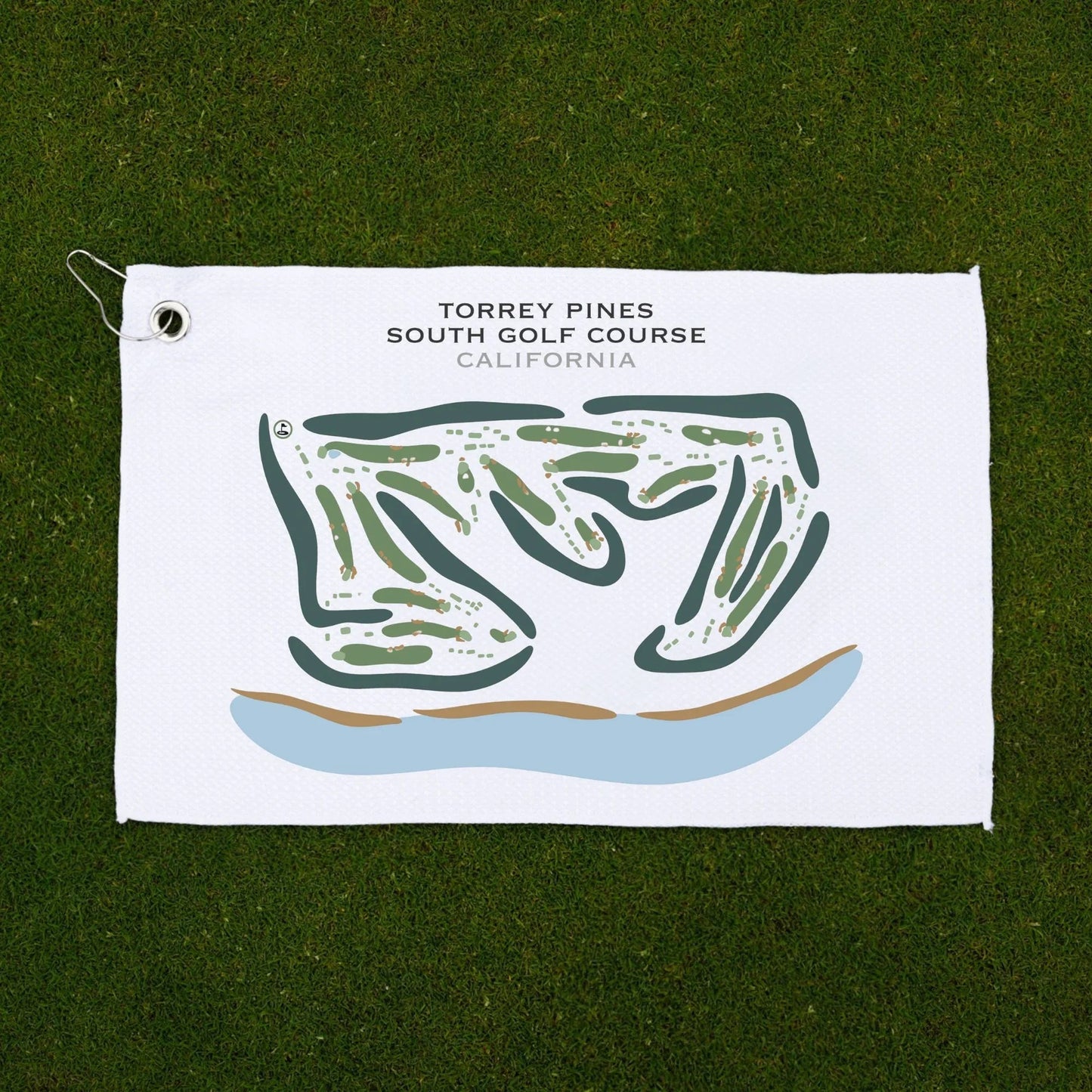 Torrey Pines South Course, California - Printed Golf Courses