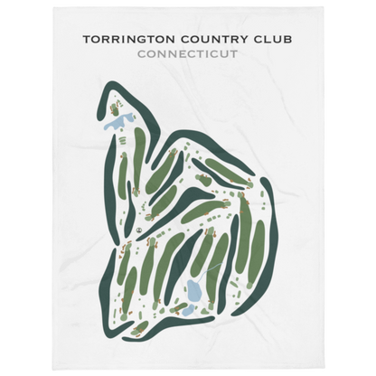 Torrington Country Club, Connecticut - Printed Golf Courses