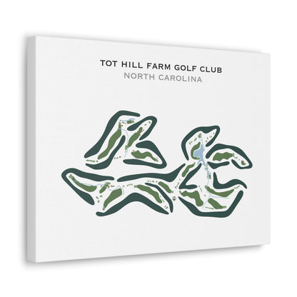 Tot Hill Farm Golf Club, North Carolina - Printed Golf Courses