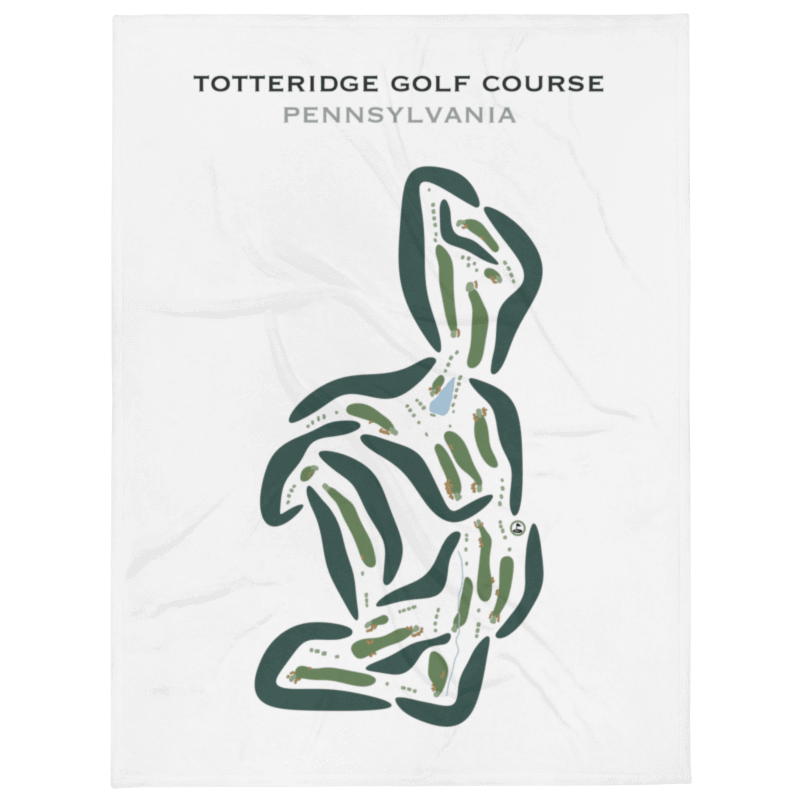 Totteridge Golf Course, Pennsylvania - Printed Golf Courses